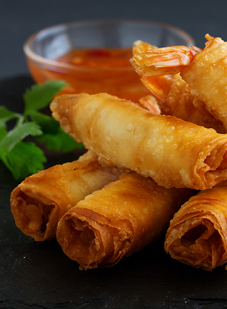 Crispy crunchy rolls